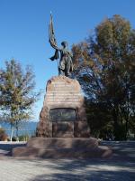 Памятник первым казакам на Кубани